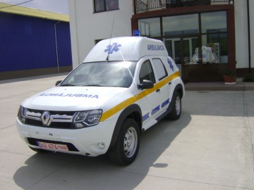 Duster Ambulanţă, o nouă ofertă pentru serviciile de urgenţă